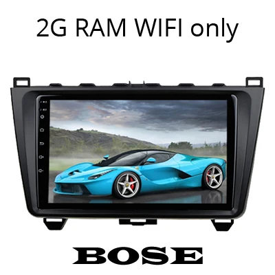 M6-2008-12-2G-BOSE SINOSMART поддержка аудиосистемы BOSE 4G sim-карта DSP 2.5D ips/QLED экран 2G/4G Автомобильный gps навигационный плеер для Mazda 6 Android 8,1 2008,2009, 2010,2011, 2012 - Цвет: M6-2008-12-2G-BOSE