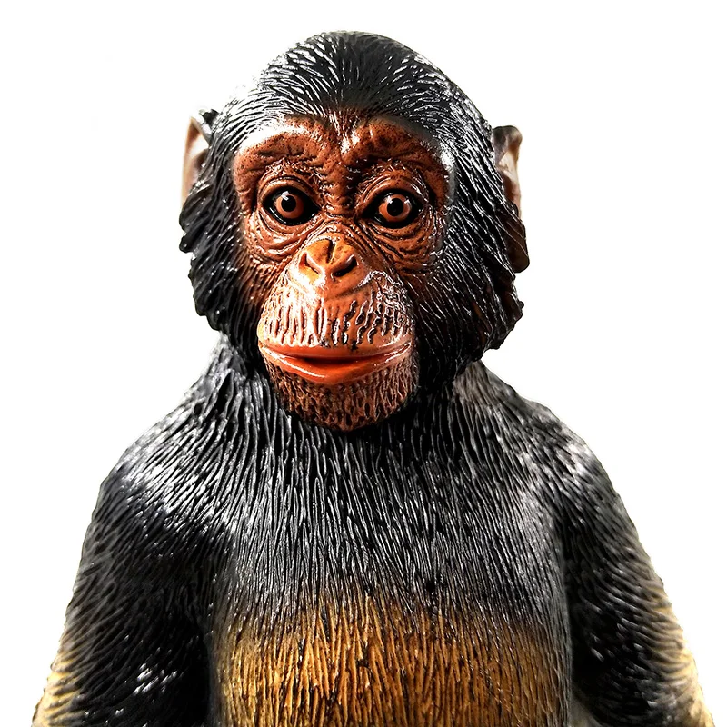 Artificial Big Chimpanzee Gorilla Animal Model Bonsai Figurine home decor miniature fairy garden decoration accessories modern | Дом и сад