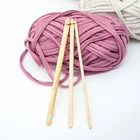 3 шт.компл. афганский деревянный вязальный набор крючков для вязания, спицы для ручного вязания с вязальными спицами