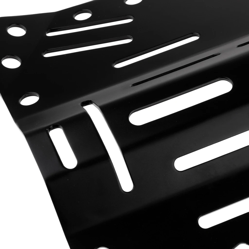 Черная стандартная задняя панель из алюминиевого сплава для подводного плавания