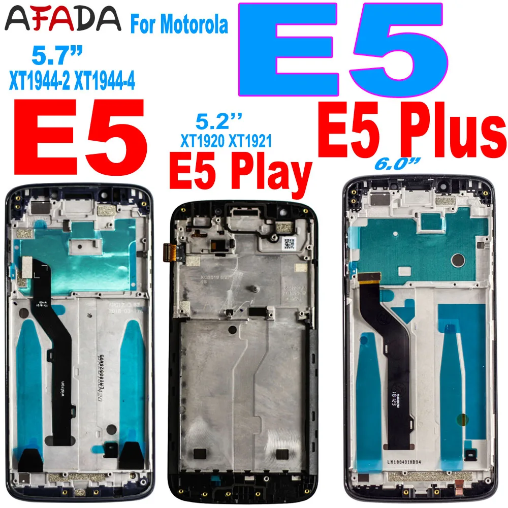 Original LCD For Motorola Moto E5 Plus E5Plus XT1924 E5 Play XT1920 XT1921 E5 XT1944-2 XT1944-4 Lcd Display Touch Screen Assembl