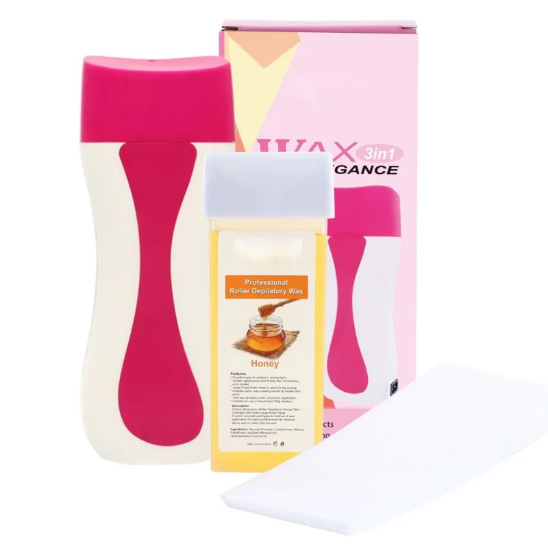 3 в 1 воск для депиляции влажные восковые полоски удаления волос с эпилятором