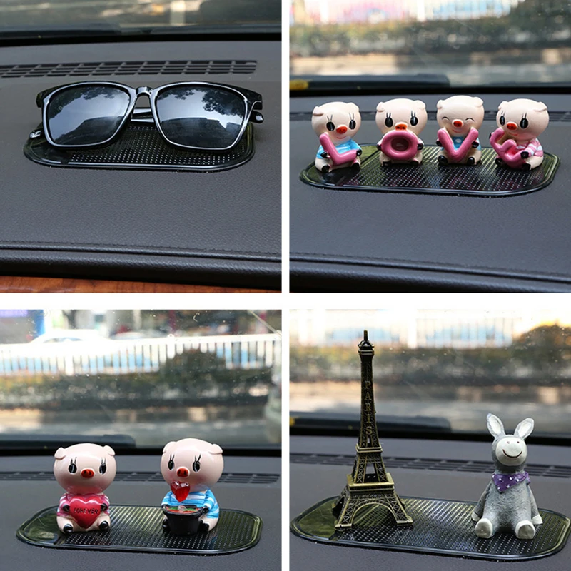 Нескользящий автомобильный коврик 1 шт. универсальный силиконовый для