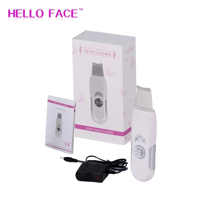 Ультразвуковой скраб для кожи лица очищающее средство пилинг пор лифтинг