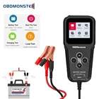 Анализатор батареи для грузовика BM520, 6 в, 12 В, 24 В, Реверсивные зажимы доступа 2000 CCA BCI EN, инструмент для проверки напряжения автомобиля и мотоцикла, инструмент для проверки зарядки