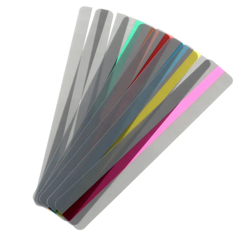 8 шт. полоски для руководства чтения текстовые цветные накладки закладка