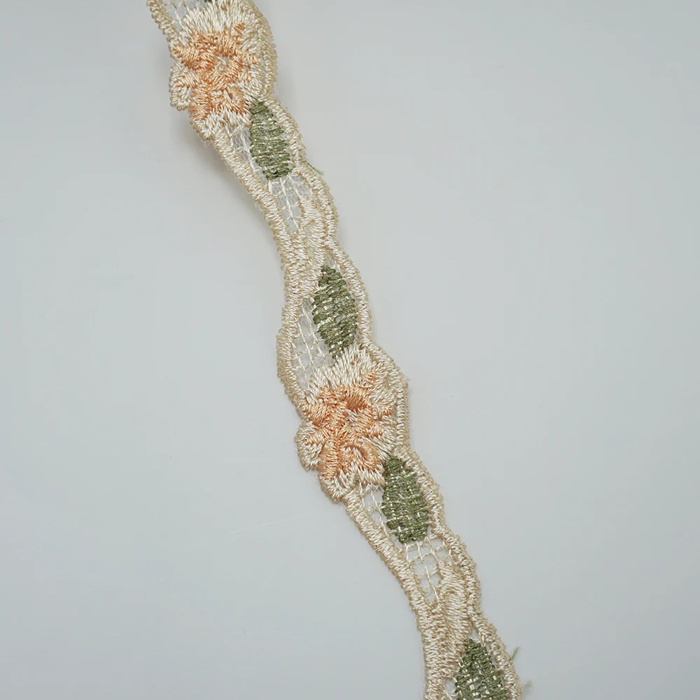 Cusack 2 ярдов сетка вышивка в полоску кружевная лента для дивана Подушка занавес