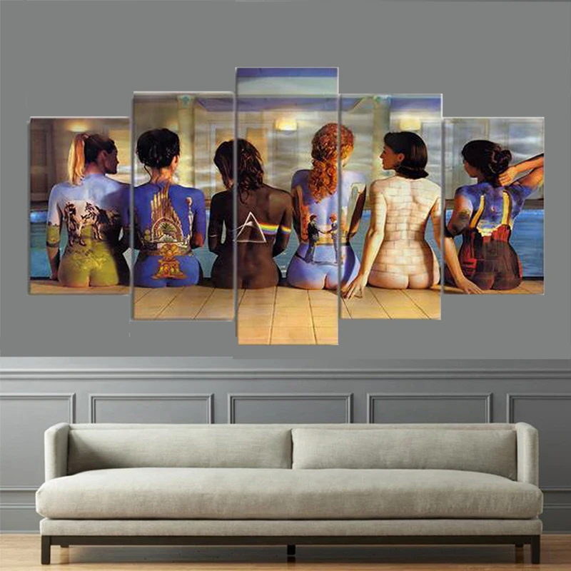 

Brand New Sexy Woman Canvas Wall Pringts Painting 5 Piece Living Room Modern Decoration Bedroom Image Home Office Picture