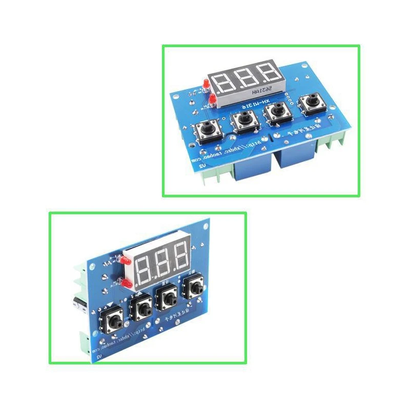 12V Universal Type Thermostat + Acceleration Control 2-Way Relay Output Temperature Controller High and Low Alarm | Электроника