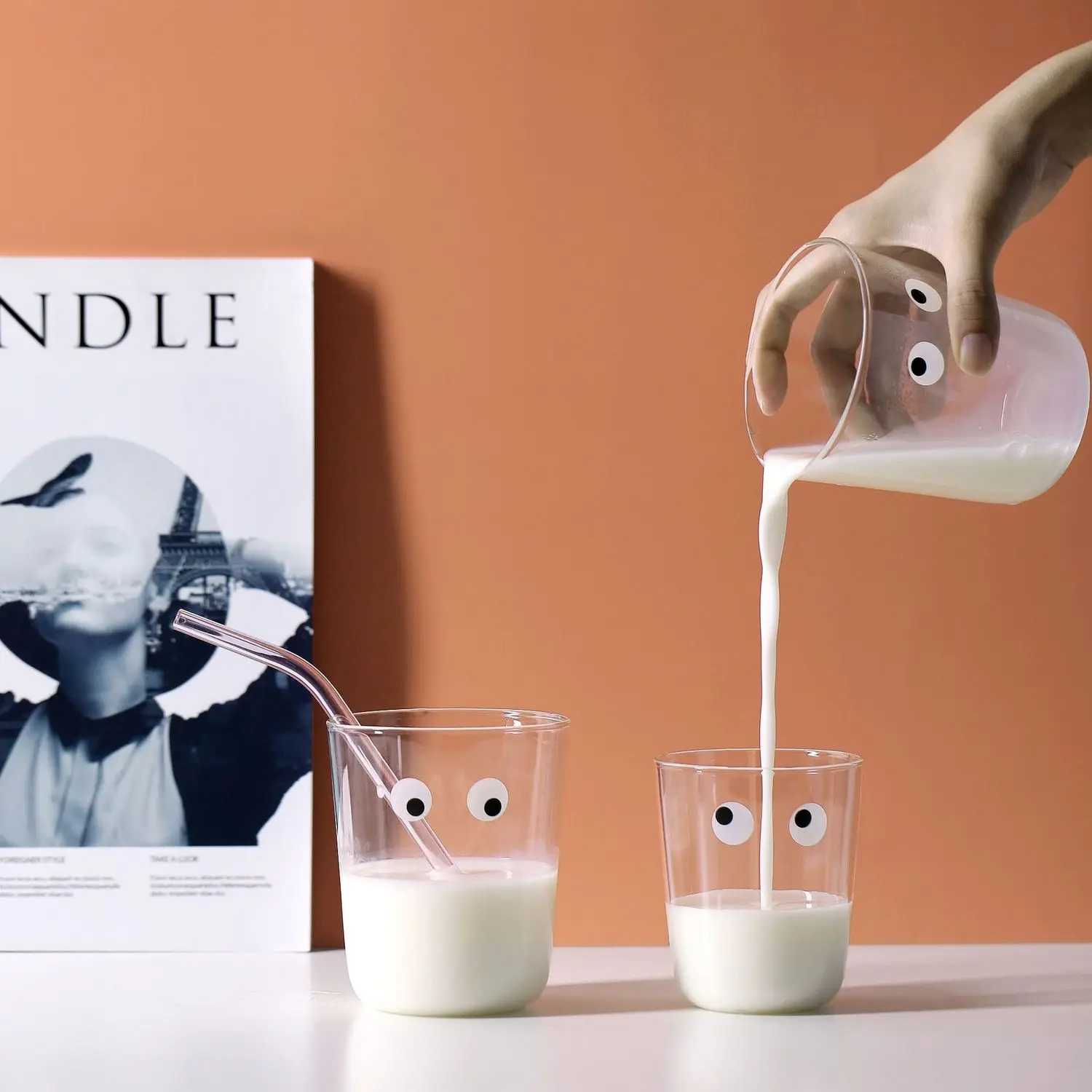 37 Degree Adorkable Will Short Eye Originality Flower Receptacle Household Heat-resisting Milk Cup To Work In An Office Juice | Дом и сад