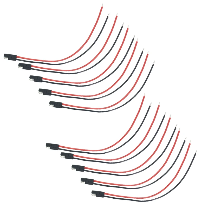 

10Pcs Mobile Car Radio DC Power Cord Cable for Motorola GM300 GM950E SM50 M120 SM120 GM950I GM3188 GM3688