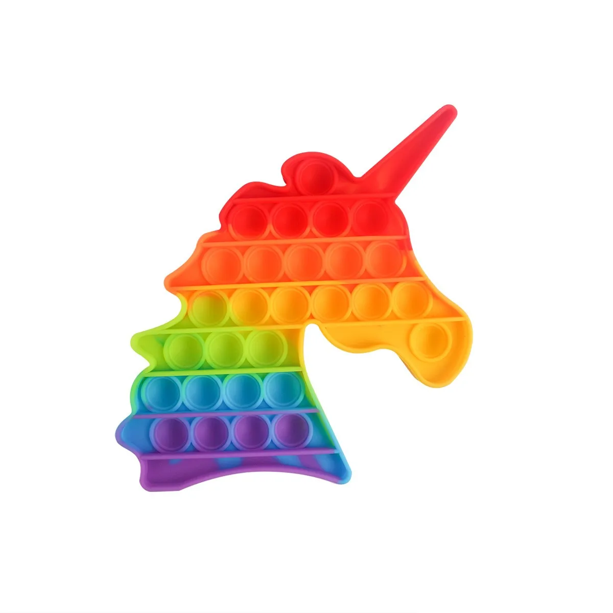 

Fidget Toys Pops Decompression Toys Rainbow Squishy Squeeze Cute Stress Adult Children Toy Autism Needs Anti-stress Toys
