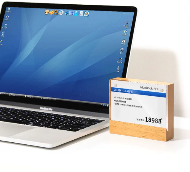 

Restaurant Wooden Menu List Card Sign Holder Magnetic Acrylic Table Desk Photo Picture Display Frame 100*70mm