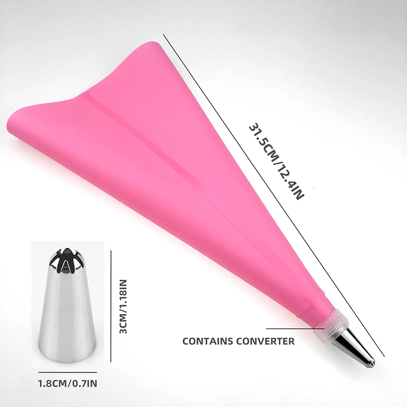 26 шт./компл. инструменты для украшения тортов силиконовая глазировка трубопровод