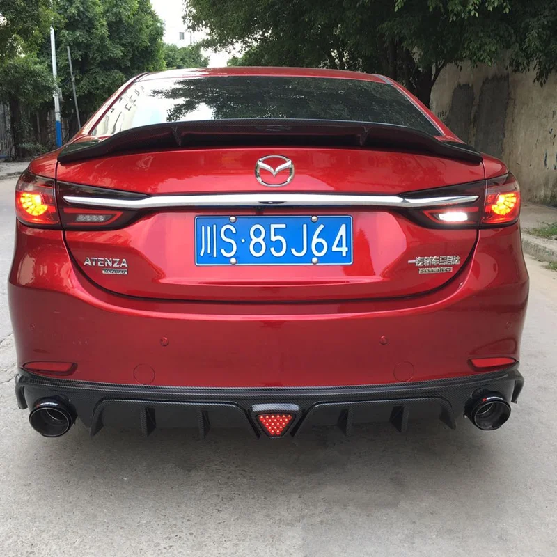 

Передняя боковая юбка для Mazda с подсветильник кой задняя губа, размер 14-20