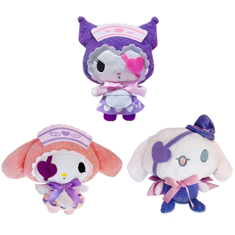 Повязка на глаза для Хэллоуина медсестра-демон плюшевая игрушка вампир 20 см