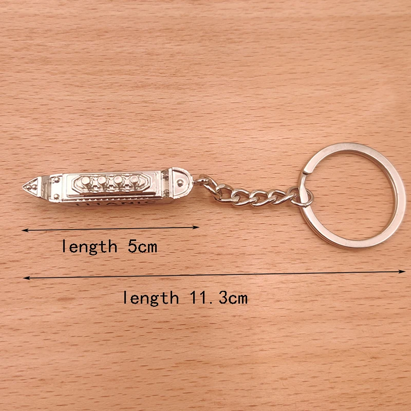 Джек Роза Титаник Круизное Судно Модель брелок Шарм мини Пароход ключ цепочка