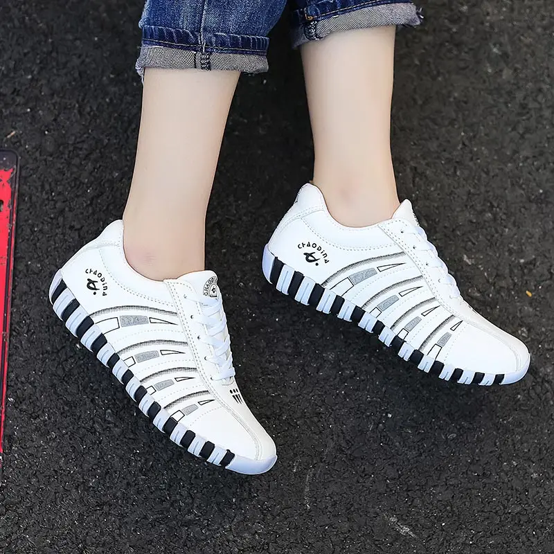 

Women's Running Shoes Flatform Sports Women Size 6.5 Wedge Sneakers Daily Wear Sport Shoes Women Tennis