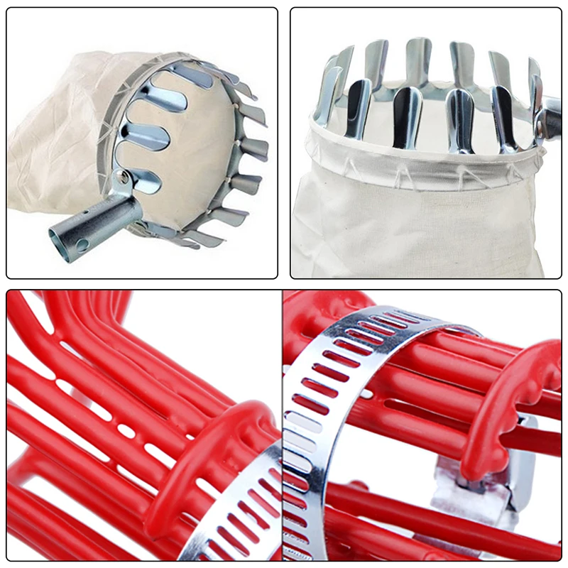 Портативная корзина для сбора фруктов Ловец цитрусовых и груш садовый