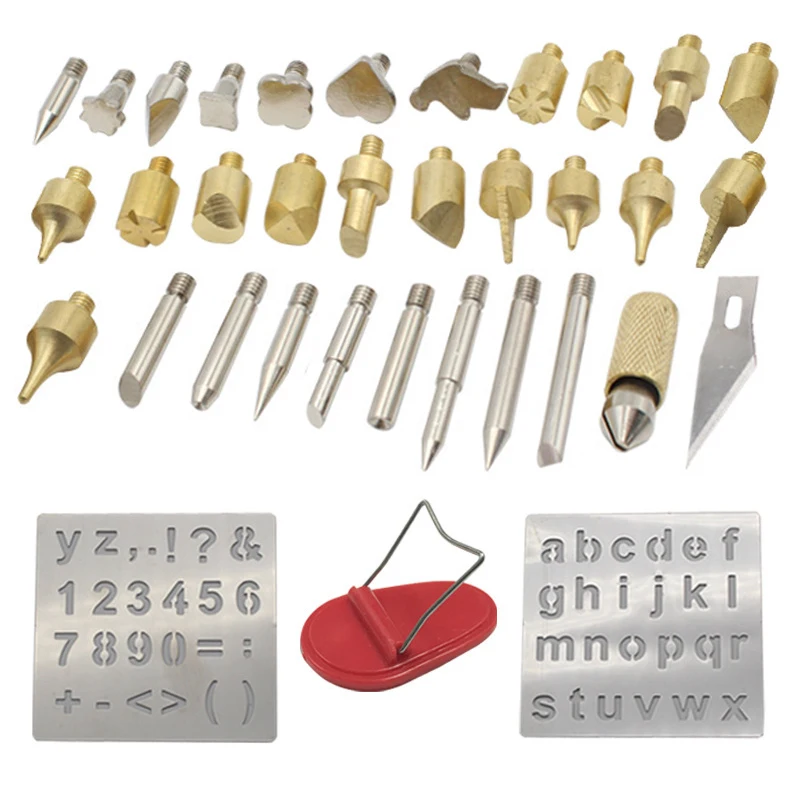 26 шт. Электрический паяльник Тыква деревянная доска инструмент для рисования