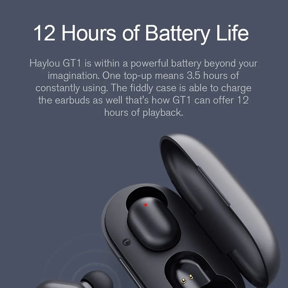 GT1 TWS сенсорные bluetooth-наушники с отпечатком пальца, HD стерео беспроводные наушники, игровая гарнитура с шумоподавлением