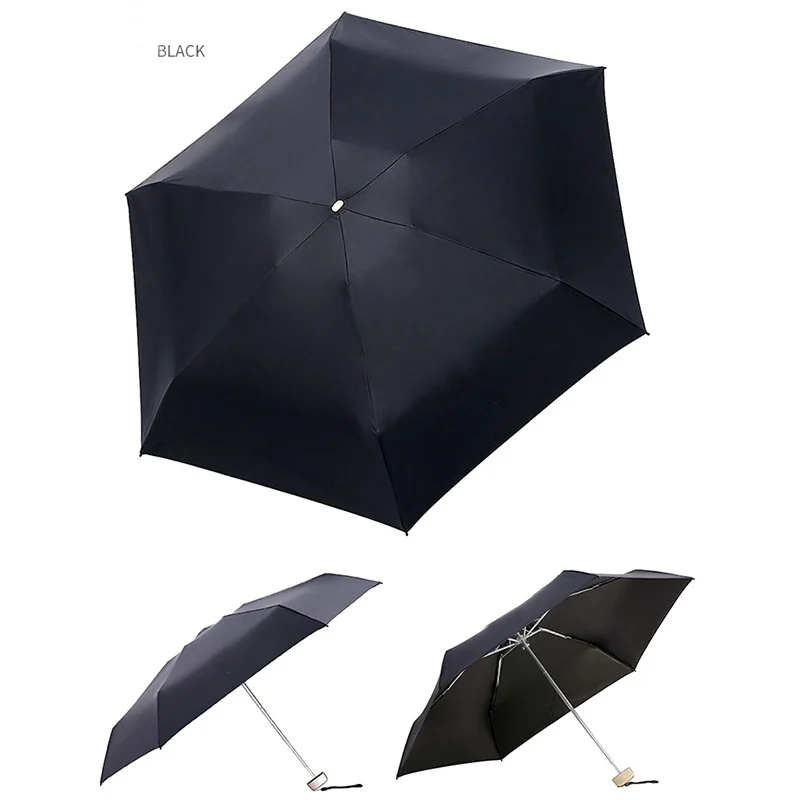 Модный складной зонт от дождя Мини карманный солнцезащитный зонтик женский