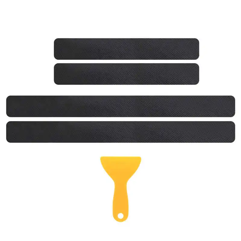 Автомобильная Защитная Наклейка против царапин s из углеродного волокна