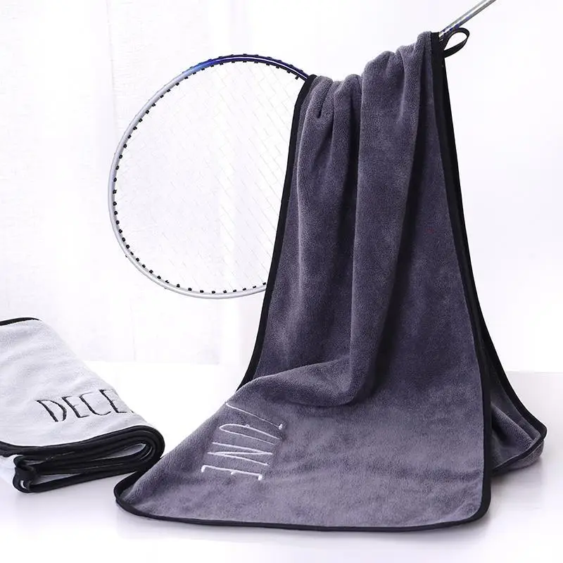 Удлиненное толстое спортивное полотенце 105x30 см|Спортивные полотенца| |