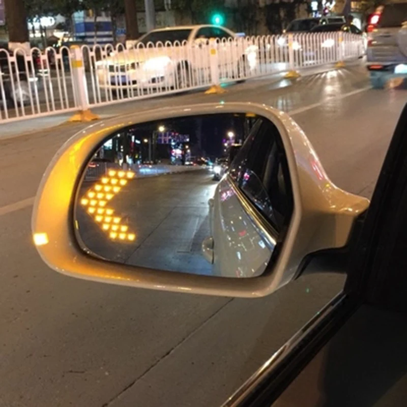 Синий боковое зеркало Стекло с подогревом широкий угол блики доказательство