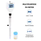 Yieryi прибор для измерения уровня Ph PH-98211 цифровой ЖК-дисплей Портативный ручка Многофункциональный тестер качества воды для питьевой воды, бассейна, аквариума,