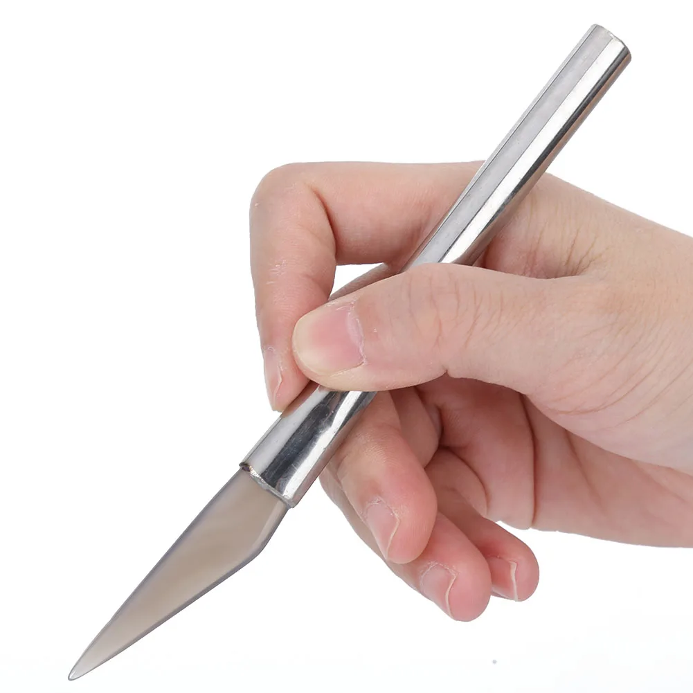 Набор полировальных ножей с бамбуковой железной ручкой 6 шт. | Украшения и