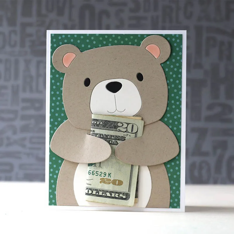 

Animals Dog Bear Body Letter Flower Frame Metal Cutting Dies Stencil For Scrapbooking Embossing DIY Paper Card Album Handcraft