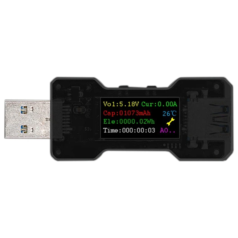 FNB18 USB Тестер DC Цифровой вольтметр Ampermetro измеритель напряжения тока Ампер Вольт