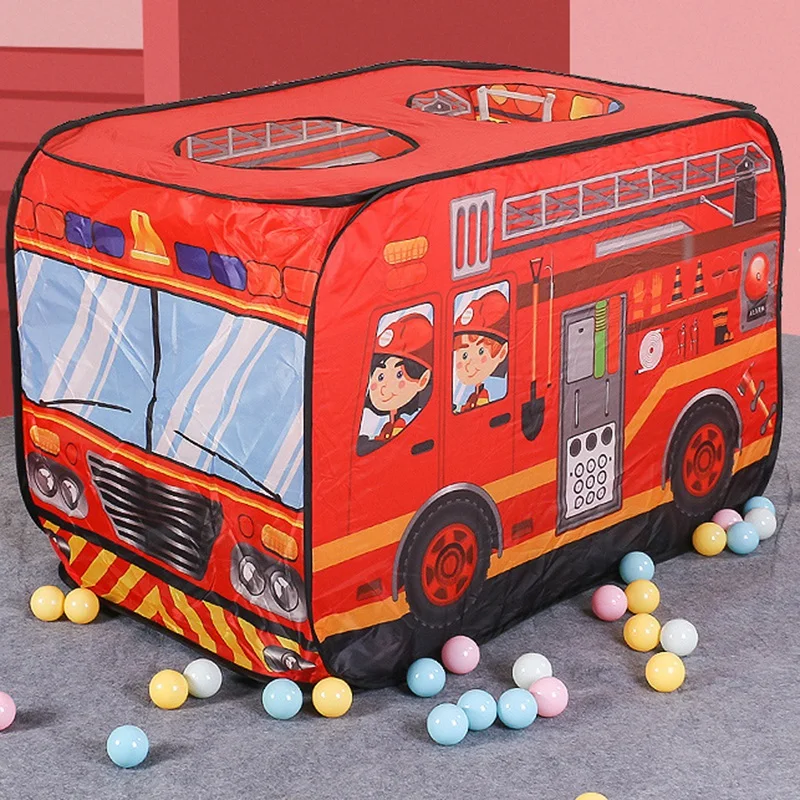 Детская палатка детская игровая игрушка Складной Игровой домик ткань пожарная