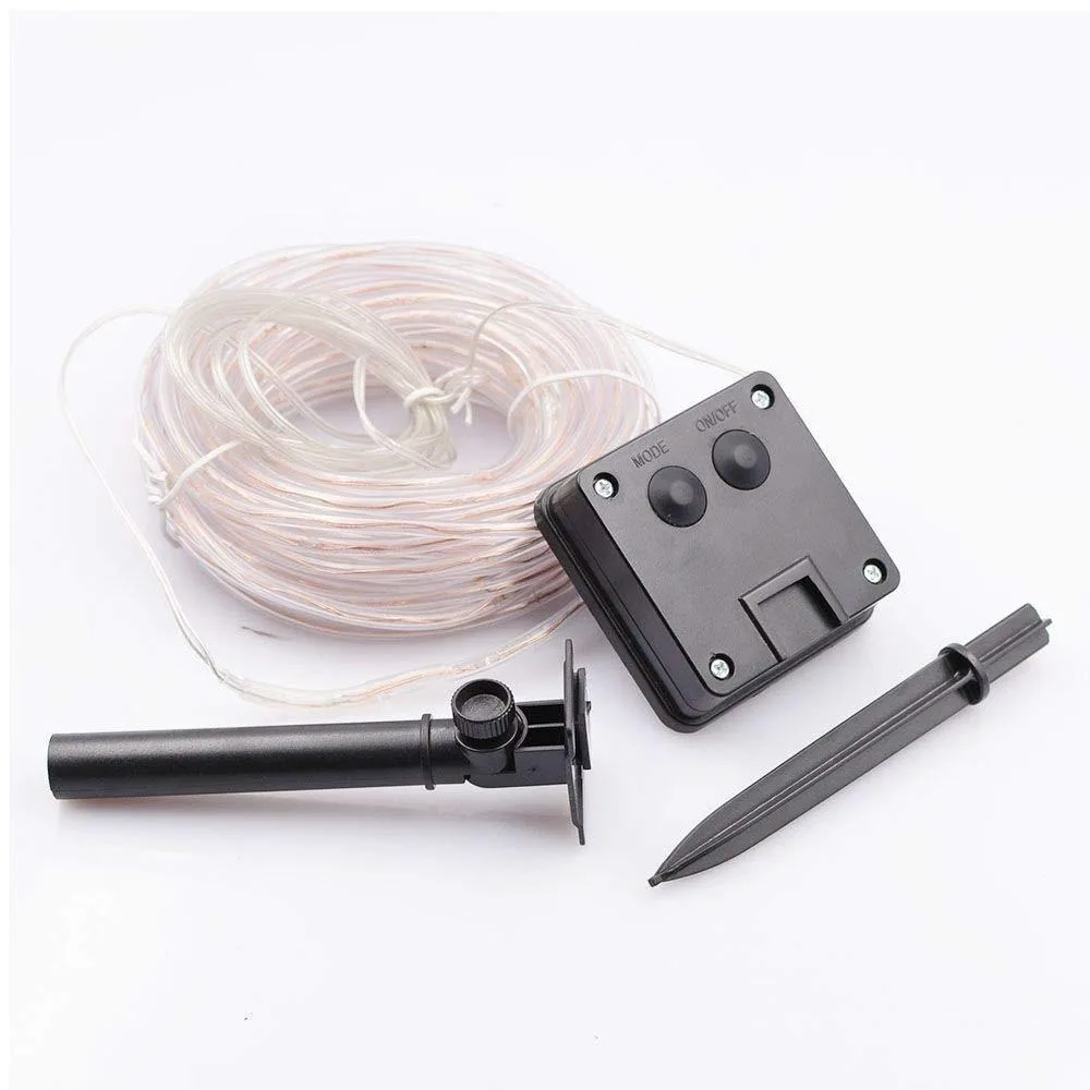 Новый Солнечный светодиодный светильник открытый садовый прозрачный трубчатый