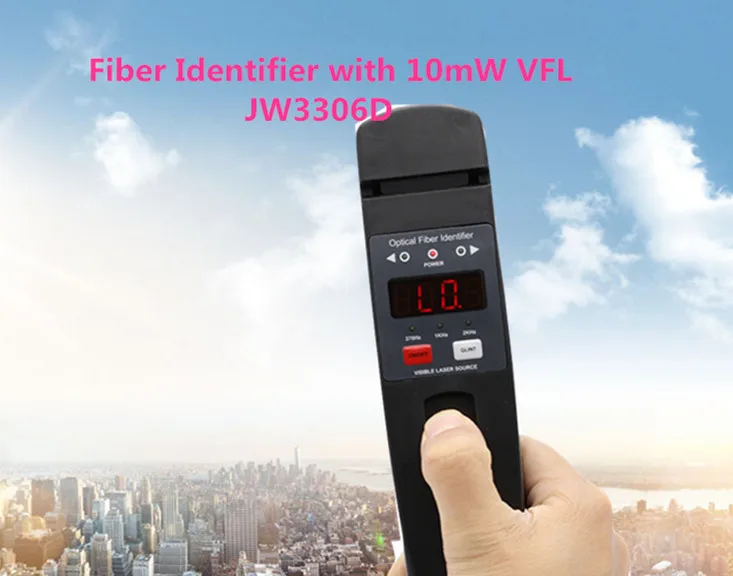 JW3306D Fiber Optic Identifier Live Optical with Built in 10mw Visual Fault Locator | Мобильные телефоны и аксессуары
