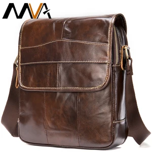 MVA Мужская сумка из натуральной кожи мужские сумки через плечо мужская кожаная модная мужская сумка на плечо мужские сумки 1121