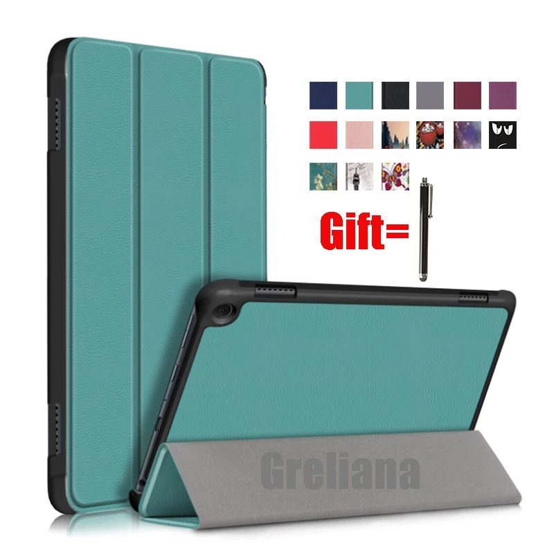 Чехол для Amazon Fire HD 8 2020 Smart Cover Funda ультратонкий магнитный складной чехол подставка