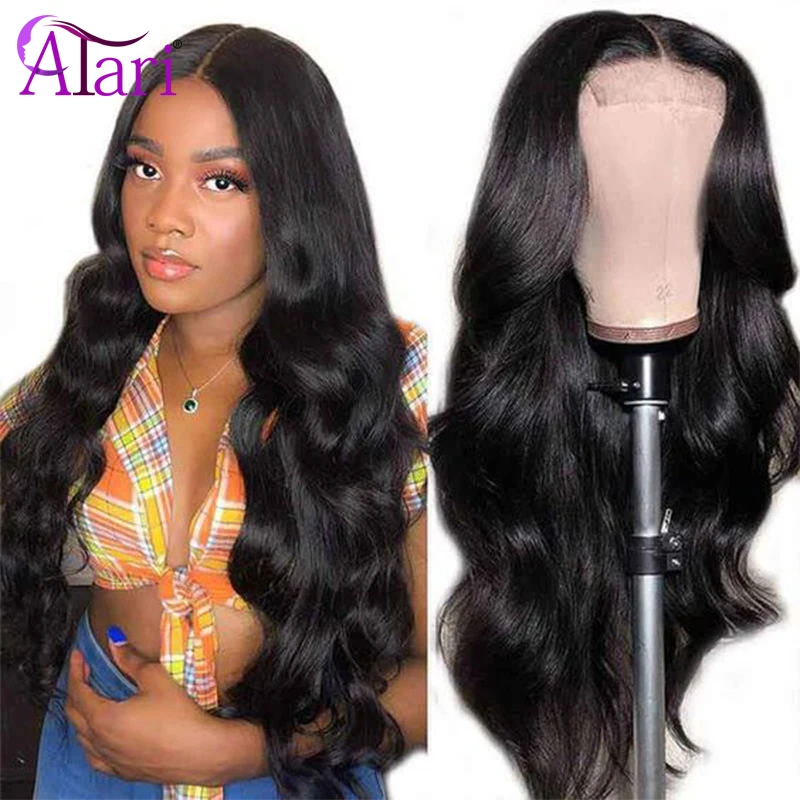 Ombre Brown Wig 13X4 HD Lace Frontal Body Wave Wigs Indian Colored Human Hair Virgin Wholesale Price For Women | Шиньоны и парики