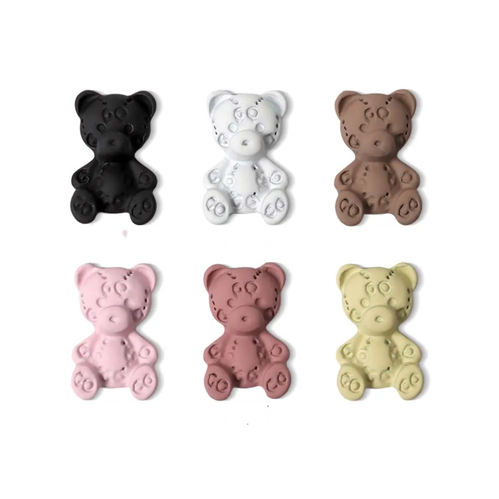 

10Pcs 3D Bear Nail Art Decoration Ornament Cartoon Three-dimensional Cute Bear Fashion Kawaii Lovely Manicure Design Accessories