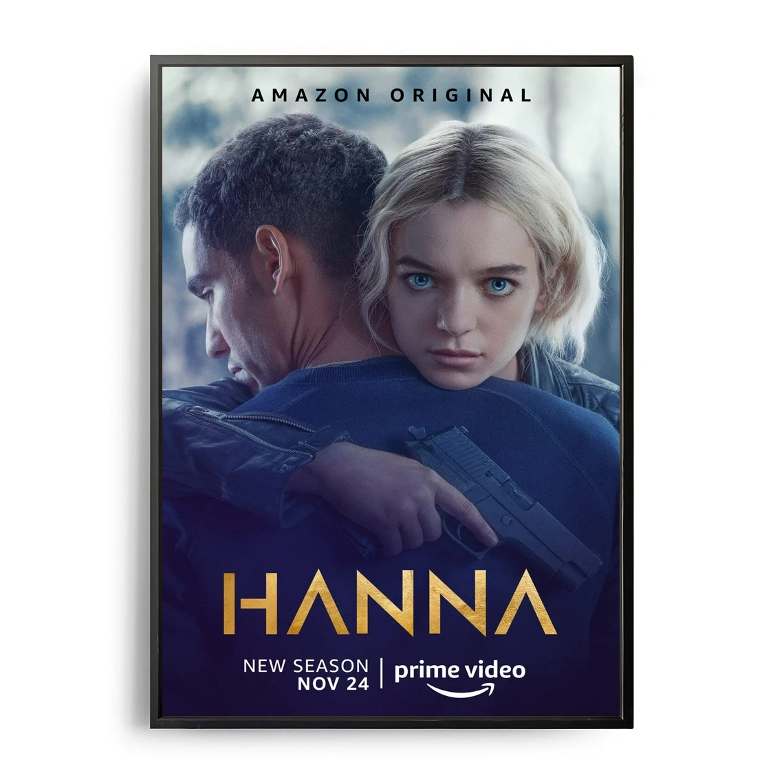 Постер из фильма Esme Creed-Майлс в Ханне (2019) печать на холсте домашний декор