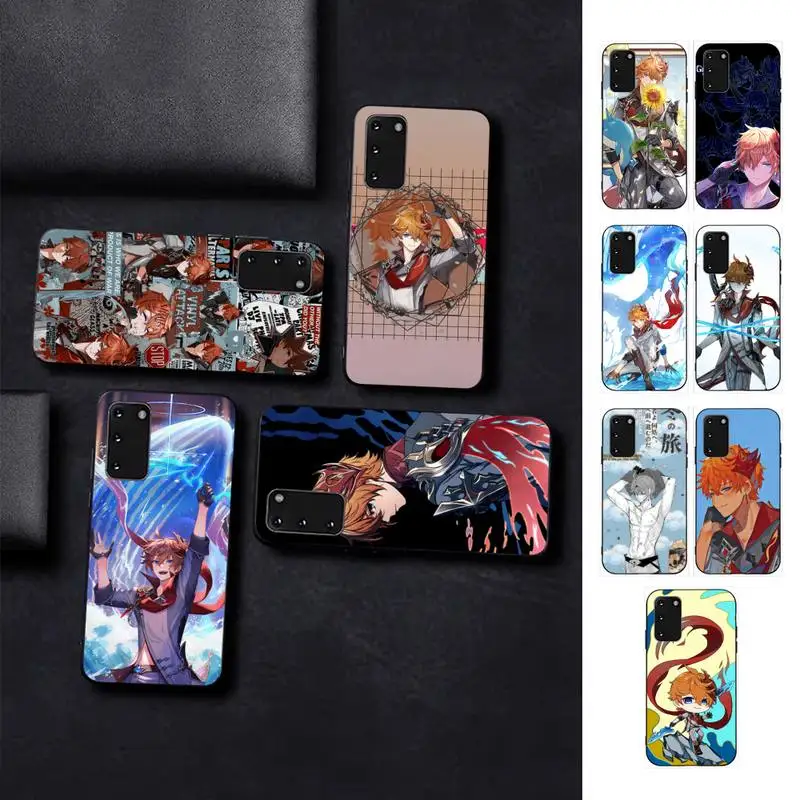 

TOPLBPCS Genshin Impact Tartaglia Phone Case for Samsung S10 21 20 9 8 plus lite S20 UlTRA 7edge