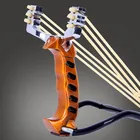 Рогатка сверхмощная охотничья с поддержкой запястья и 2 резинками