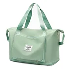 Складная сумка для тренажерного зала, вместительная сухая и влажная сумка для путешествий на короткие расстояния, сумка для плавания и йоги