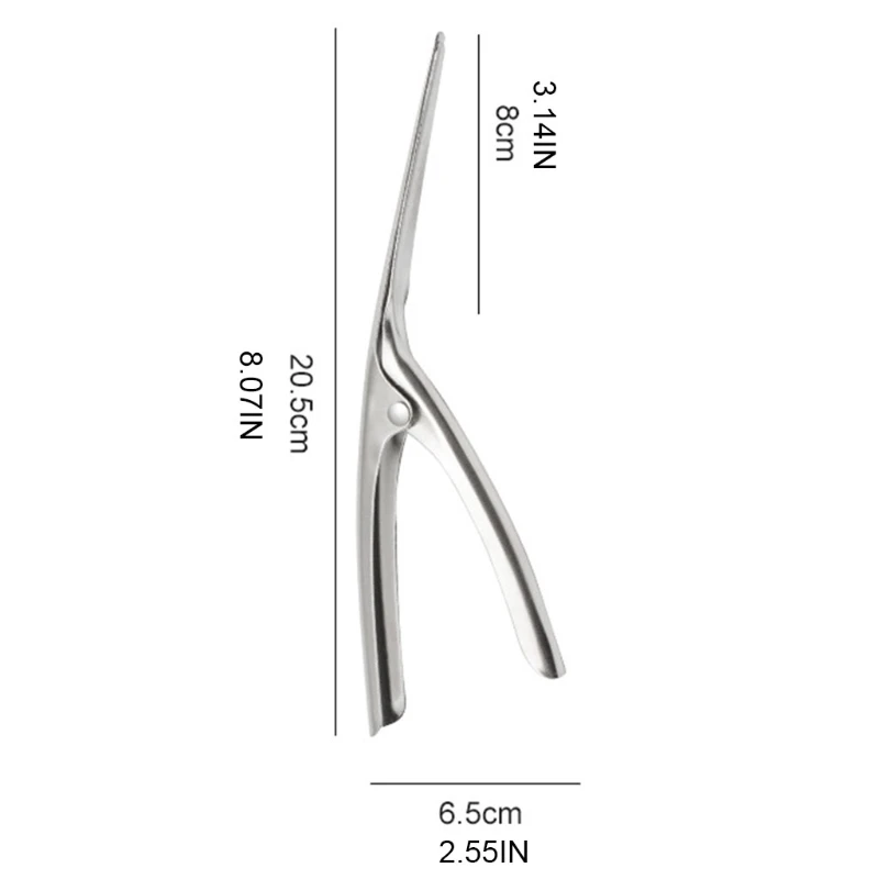 G2AA Shrimp Peeler Kitchen Appliances Portable Stainless Steel Practical Pick out Shrimps Peel Thread Supplies Knife Tools