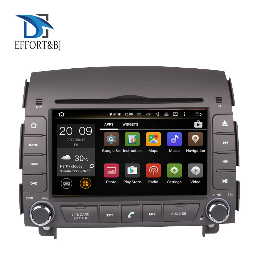 baratas 6.2 Navigation Navigation Android 9.0 Octa Núcleo 4 Gb Ram Navegação Gps Do Carro Para Hyundai Sonata Nf Yu Xiang 2006-2008 Rádio Stereodvd Reprodutor Multimídia