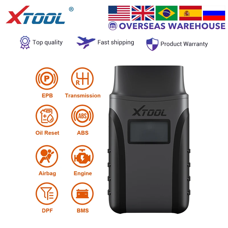 XTOOL Anyscan A30 OBD Автомобильный диагностический инструмент все системы bluetooth