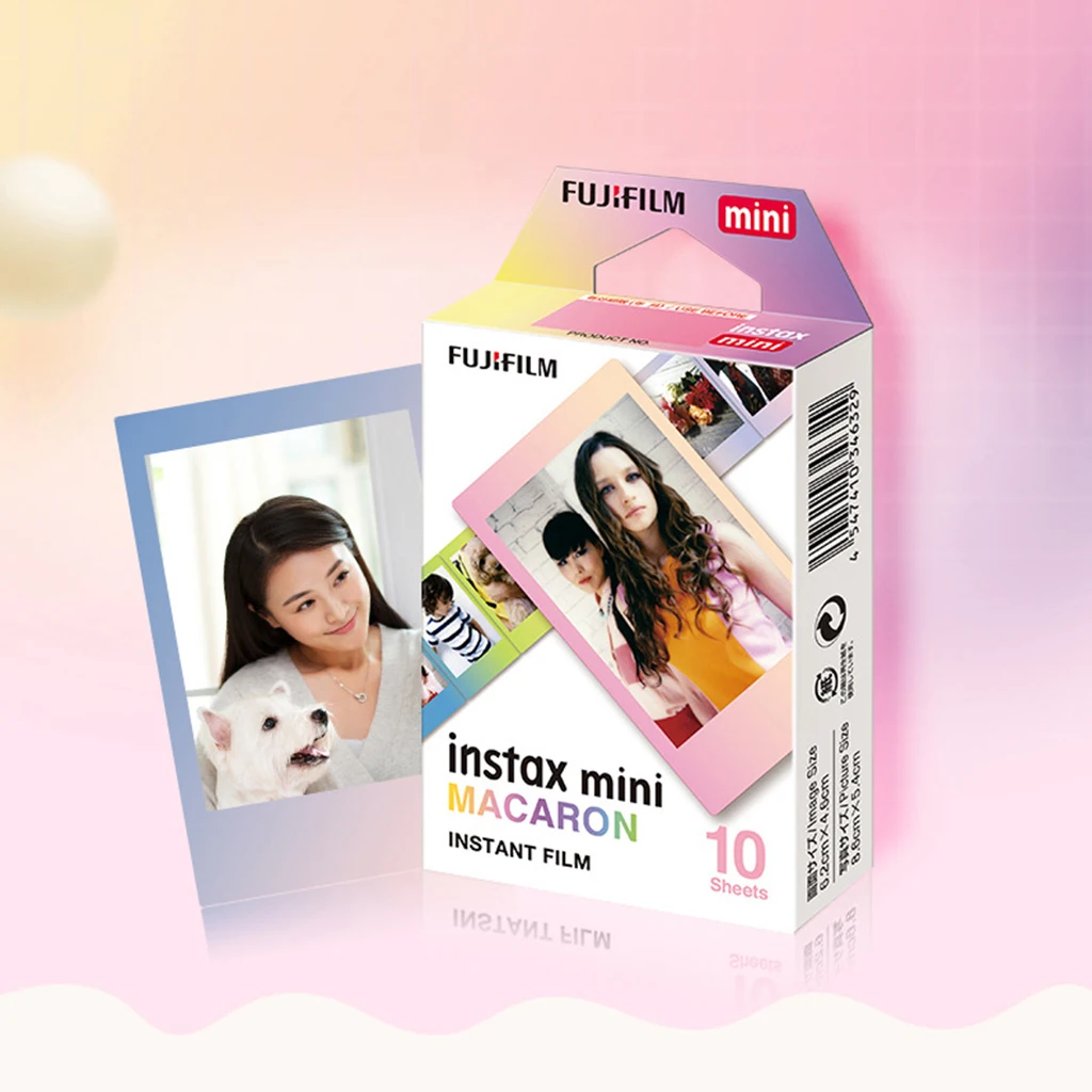 10-60 Fujifilm Instax mini 9 пленок для Instant Camera 7 8 25 50s 70 90 SP-1 SP-2 фотопринтер смартфона Macaron |