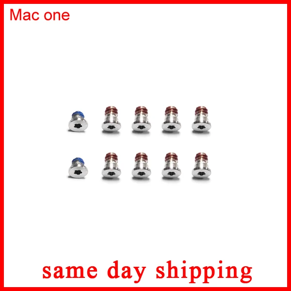 10 компл./Лот Новые винты для ремонта нижней крышки Apple Macbook Pro 13 '✕'' A1425 A1502