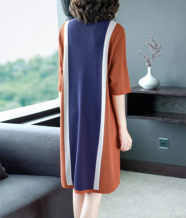 Корейский Повседневный свободный свитер женское Новое весенне-осеннее вязаное